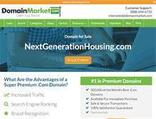 Tablet Screenshot of nextgenerationhousing.com
